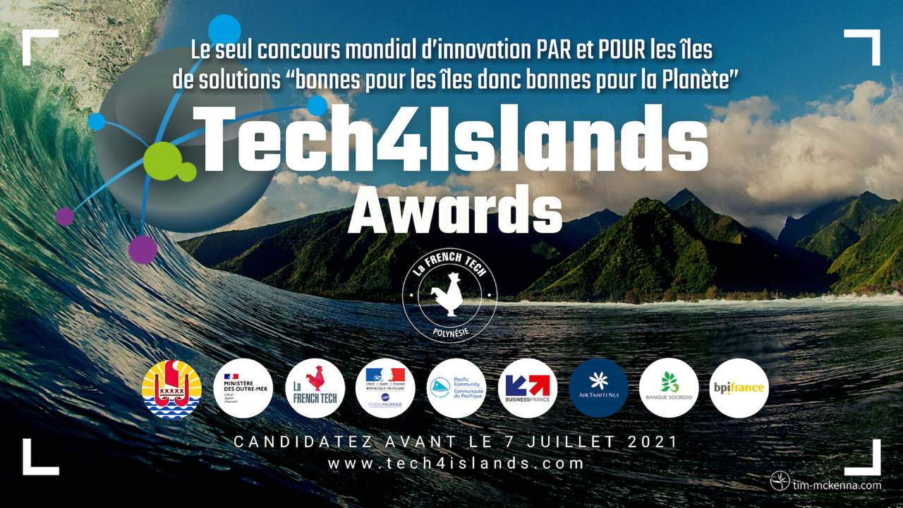 Deux ministres pour le lancement du concours international polynésien Tech4Islands Awards 2021