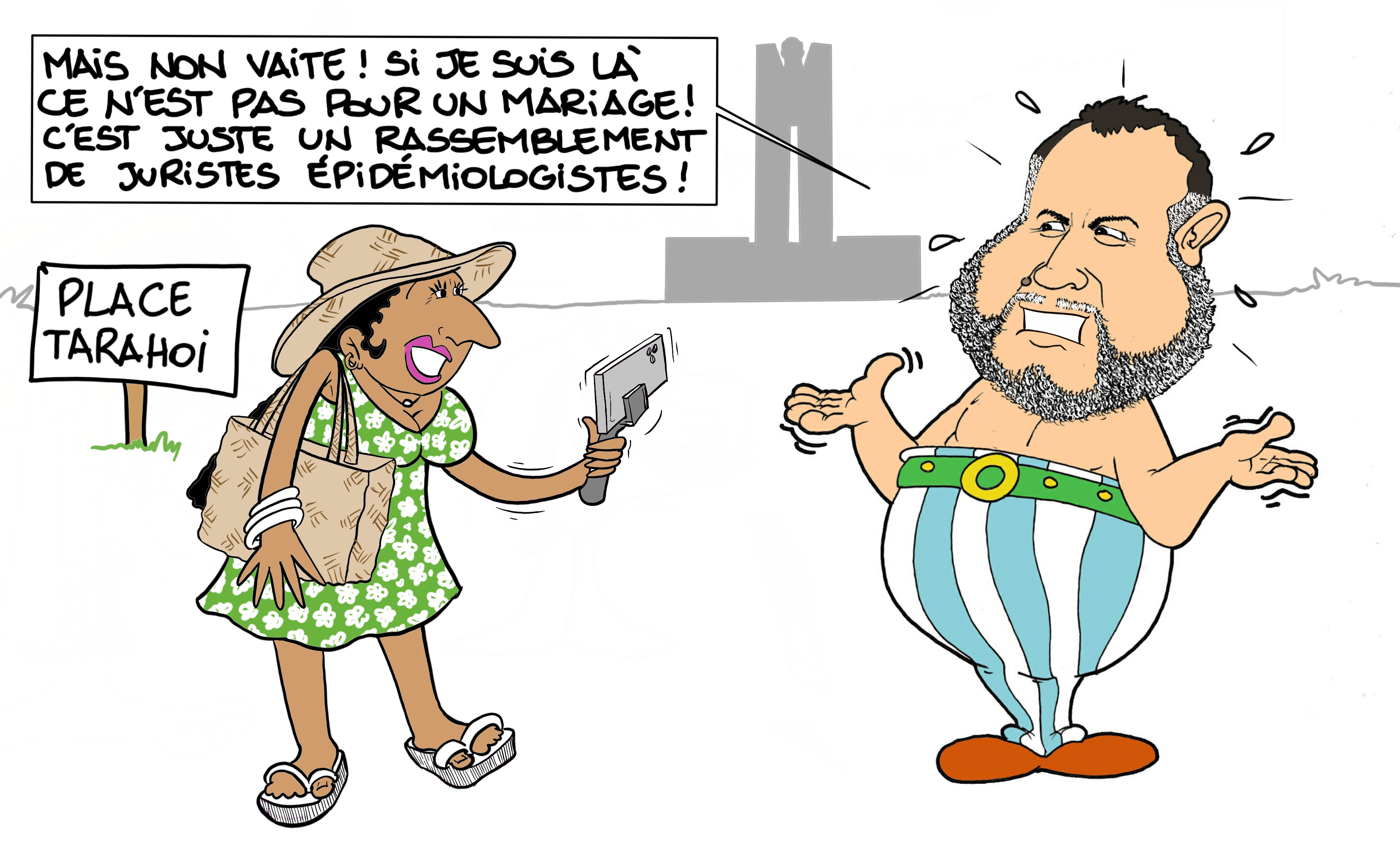L'actualité croquée par Munoz