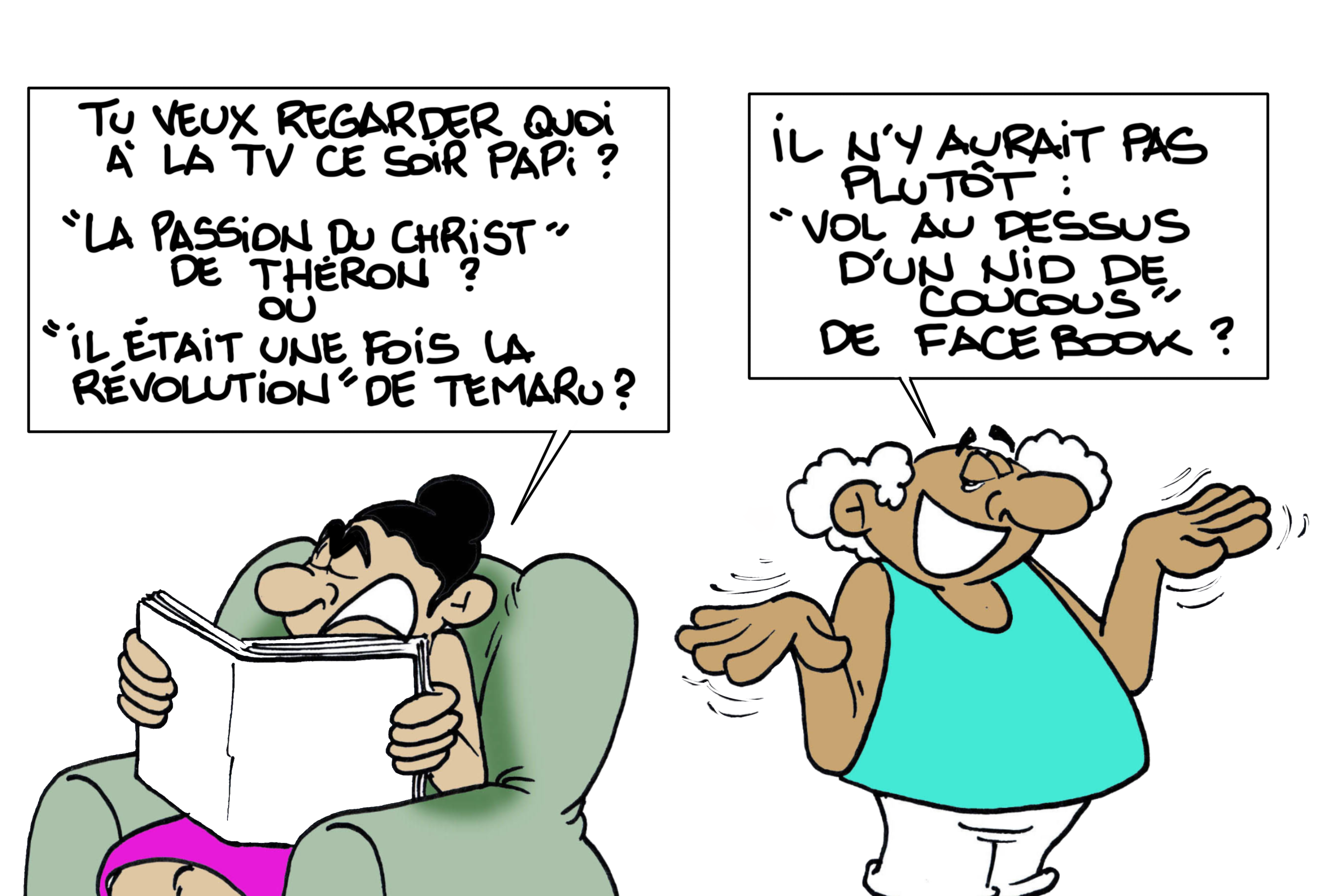 L'actualité croquée par Munoz