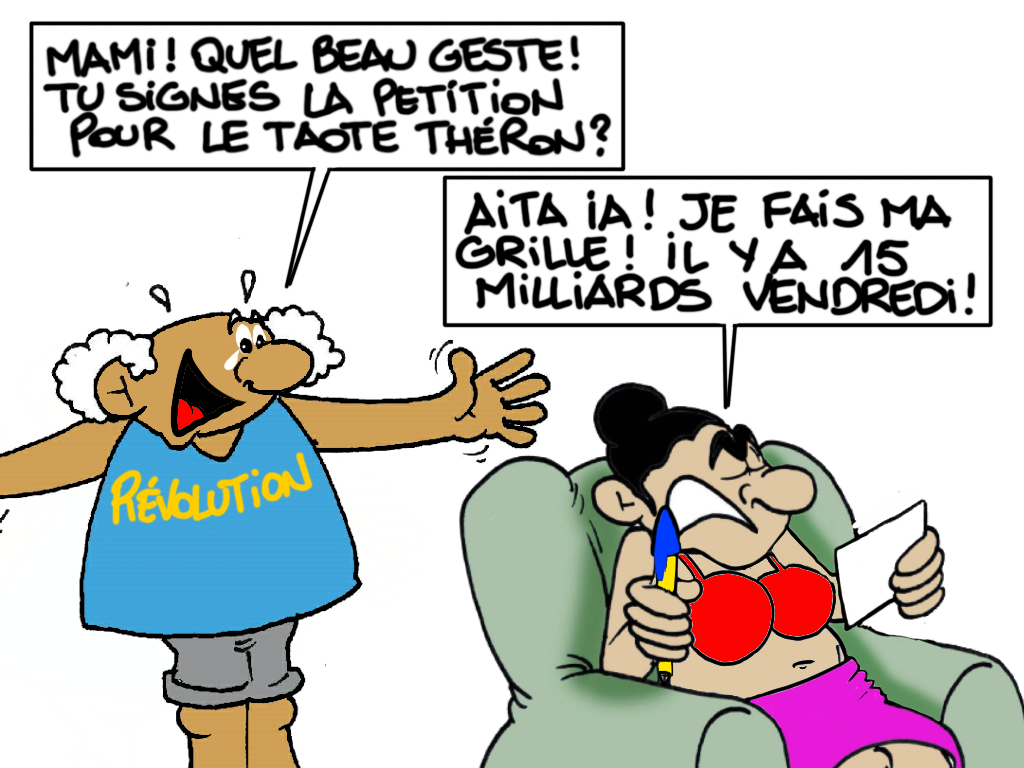 l'actualité croquée par Munoz