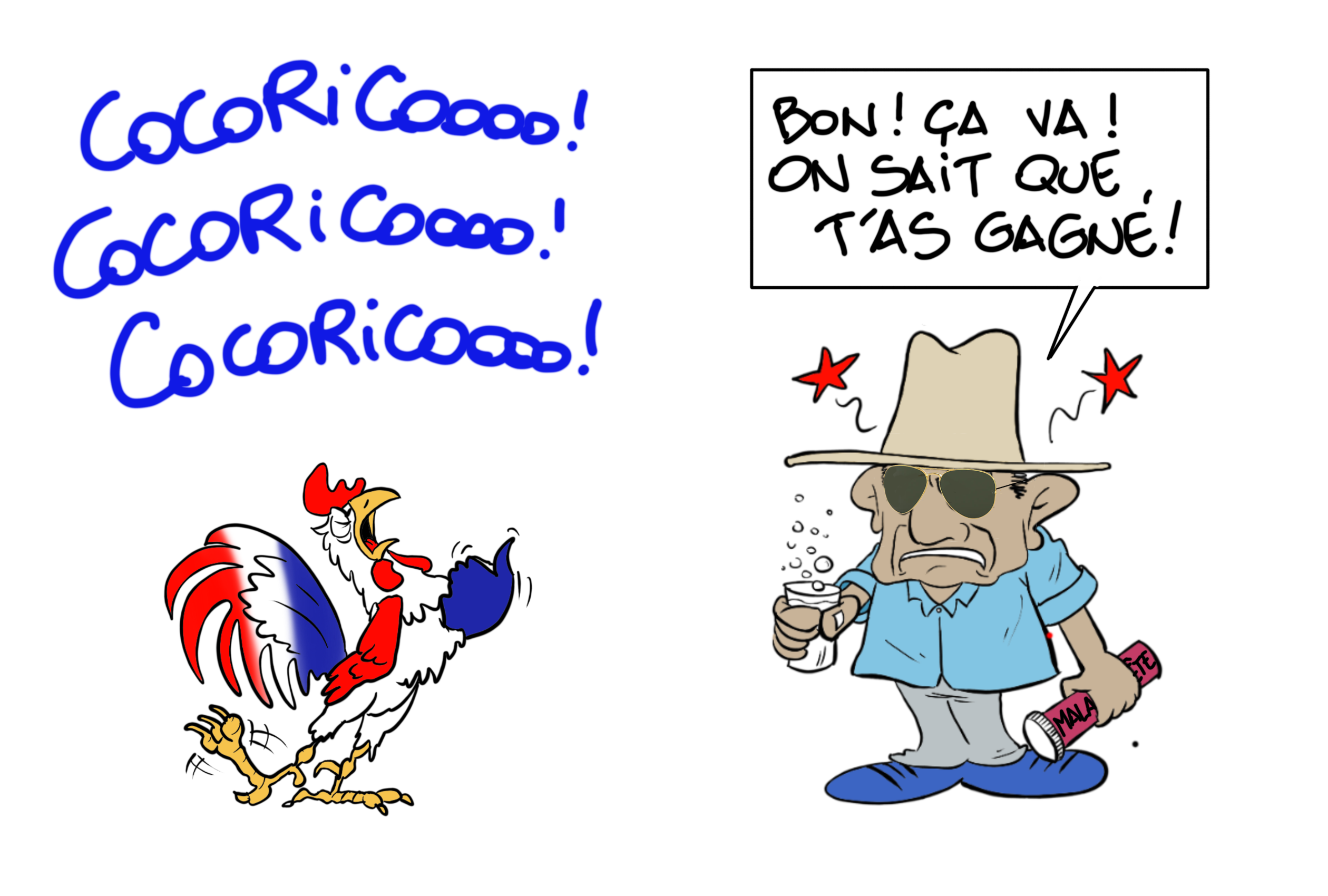 L'actualité croquée par Munoz