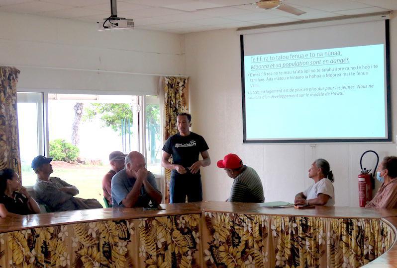 Les pêcheurs de Moorea sont invités à participer à l'événement Tāhei 'autī ia Moorea le 13 novembre à Temae pour manifester leur désaccord vis-à-vis des projets immobiliers.