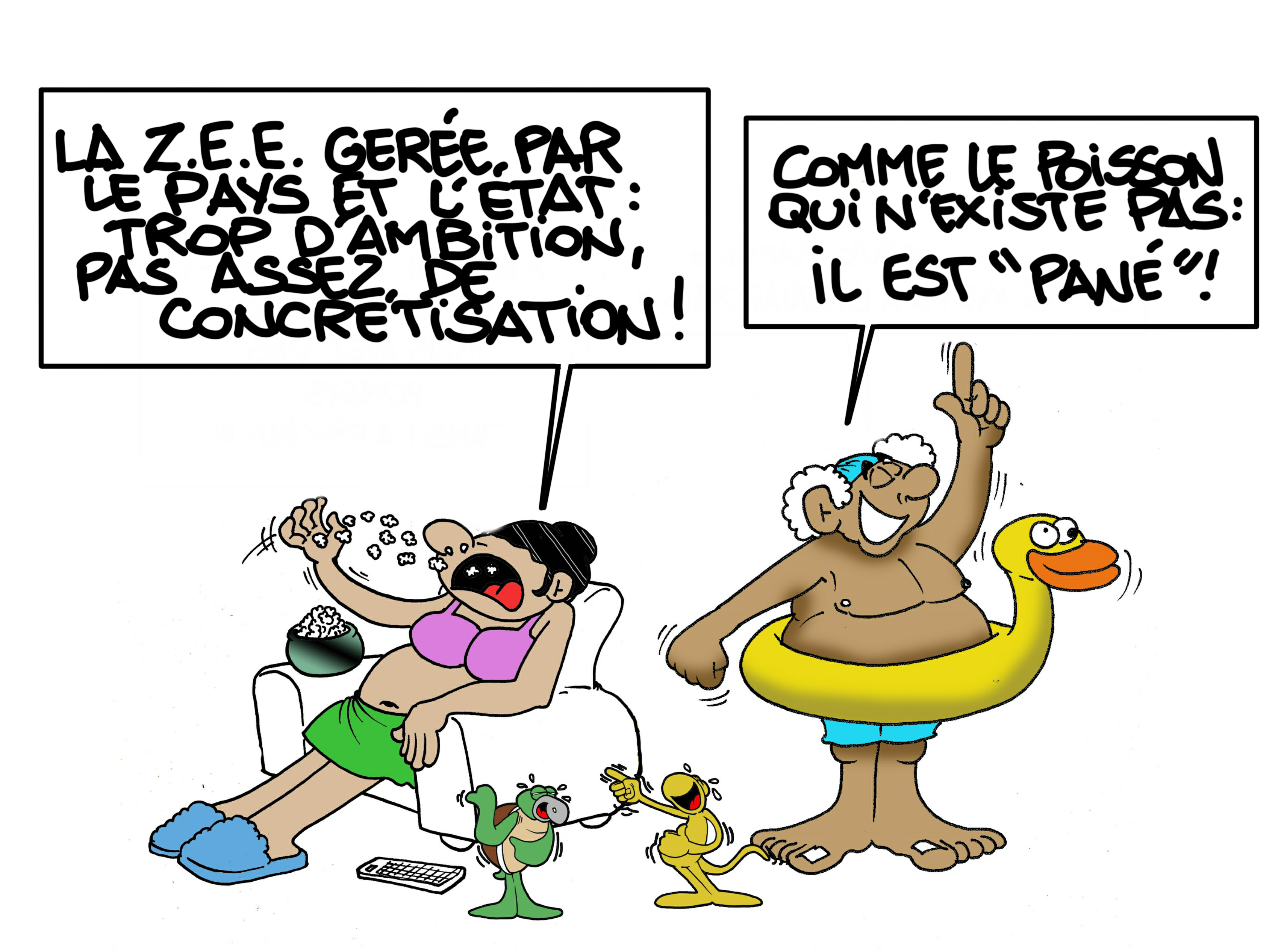 L'actualité croquée par Munoz