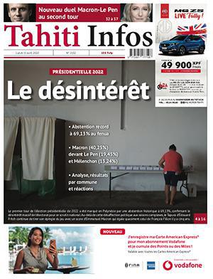 Cliquer sur la Une pour lire le journal