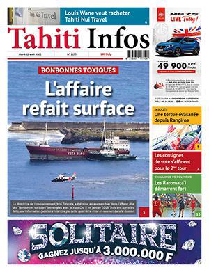 Cliquer sur la Une pour lire le journal