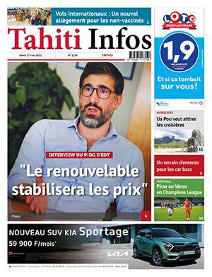 Cliquer sur la Une pour lire le journal