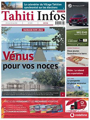 Cliquez sur la Une pour lire le journal