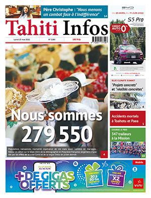 Cliquez sur la Une pour lire le journal