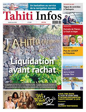Cliquez sur la Une pour lire le journal.