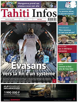 Cliquez sur la Une pour lire le journal.