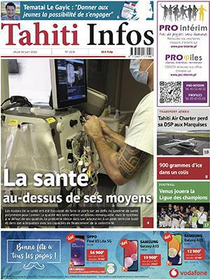 Cliquez sur la Une pour lire le journal.