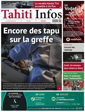 Cliquez sur la Une pour lire le journal.
