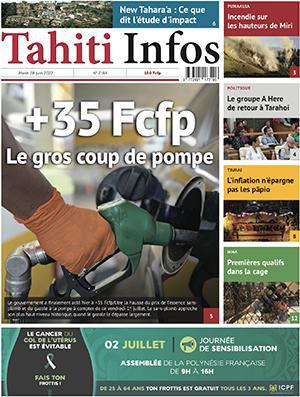 Cliquez sur la Une pour lire le journal.