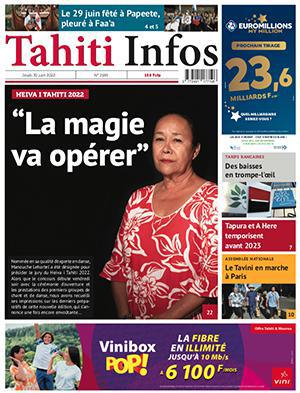 Cliquez sur la Une pour lire le journal.