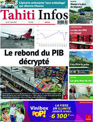 Cliquez sur la Une pour lire le journal.