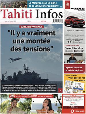 Cliquez sur la Une pour lire le journal.