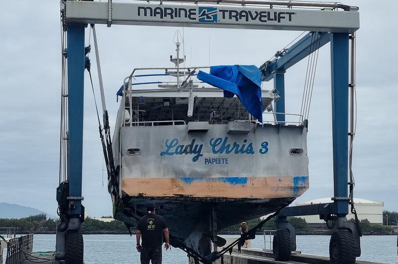 Une explosion à bord d'un thonier à Fare Ute fait un blessé