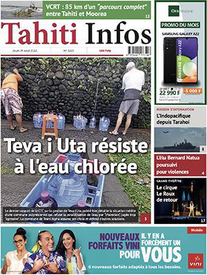Cliquez sur la Une pour lire le journal.