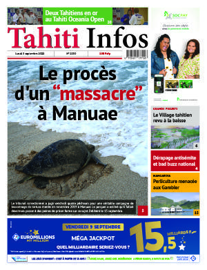 TAHITI INFOS N°2230 du 5 septembre 2022