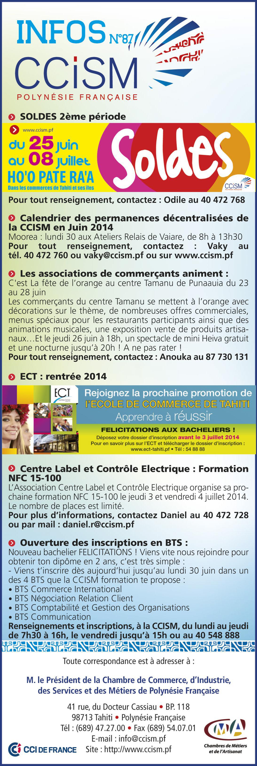 Infos CCISM N°87
