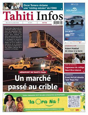 TAHITI INFOS N°2257 du 12 octobre 2022