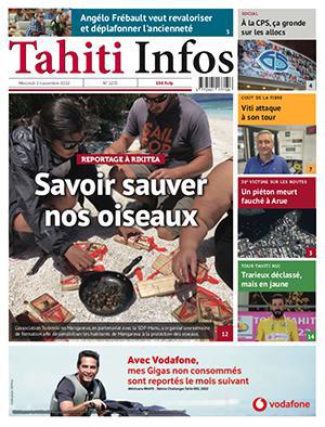 TAHITI INFOS N°2272 du 2 novembre 2022