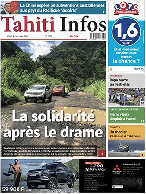 TAHITI INFOS N°2276 du 8 novembre 2022