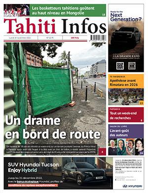 TAHITI INFOS N°2279 du 14 novembre 2022