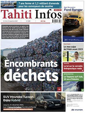 TAHITI INFOS N°2283 du 18 novembre 2022
