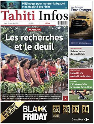 TAHITI INFOS N°2284 du 21 novembre 2022