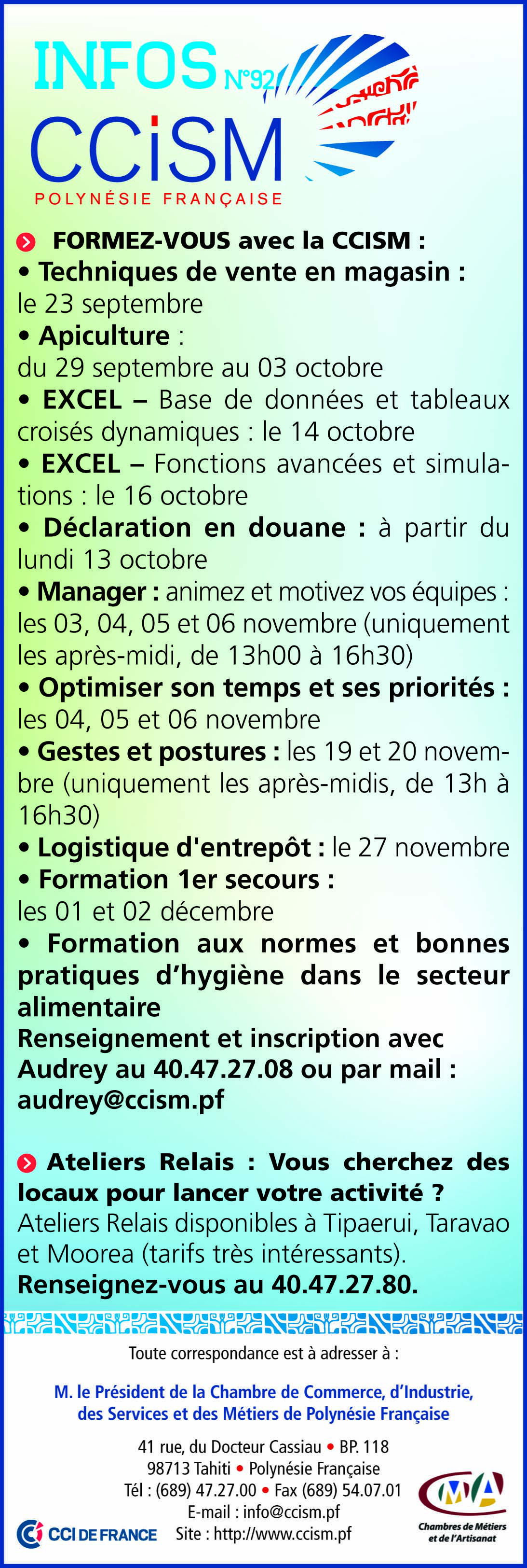 Infos CCISM N°92