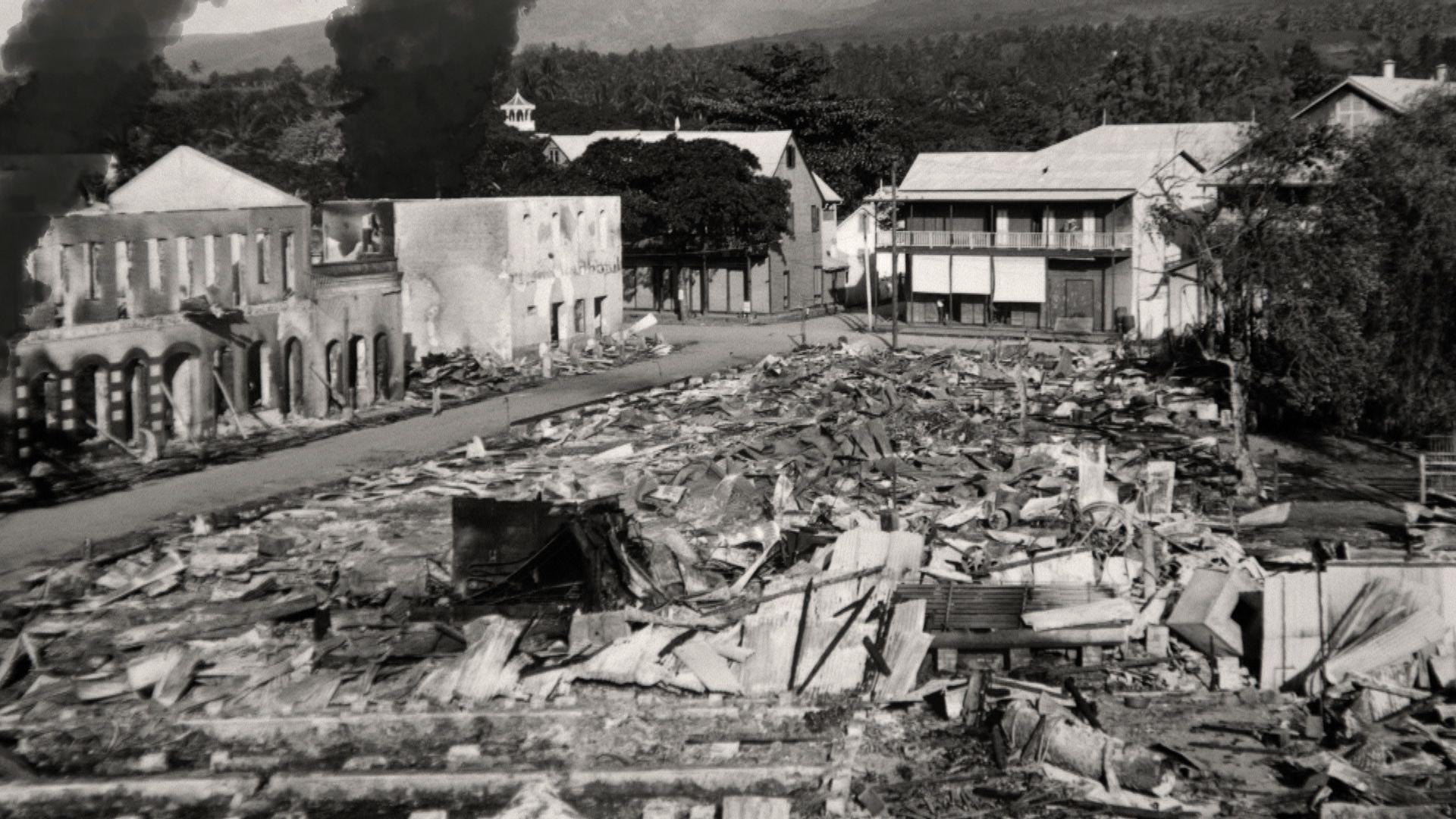 Histoire: Il y a 100 ans, Papeete était bombardée
