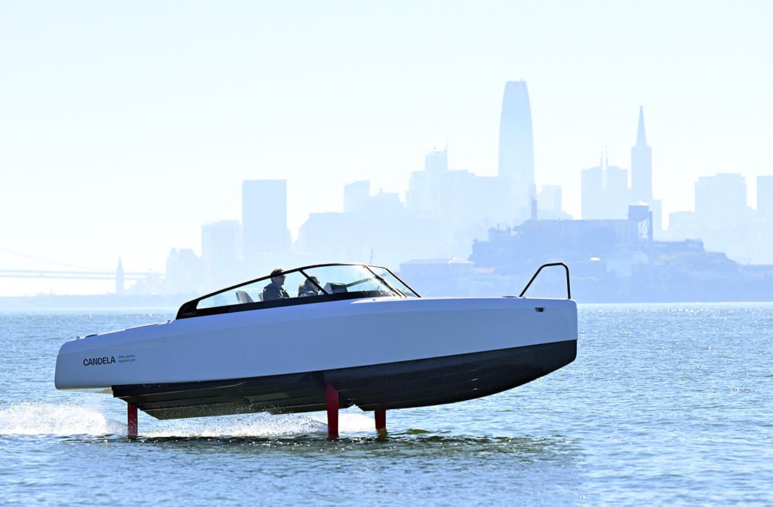 Transport lacustre?: Le bateau électrique Candela, un tapis-volant à la  conquête des villes côtières