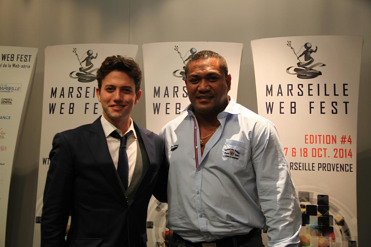 Jackson RATHBONE, Président du Jury et Yves Edouard MALAKAI alias Rai