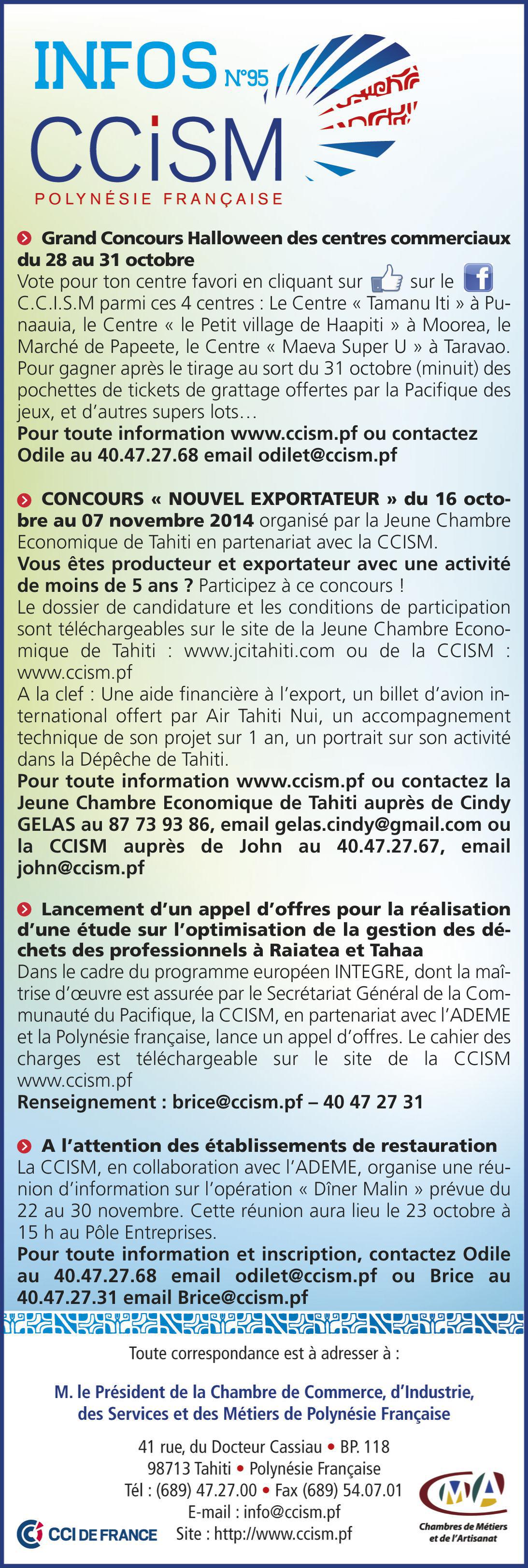Infos CCISM N°95