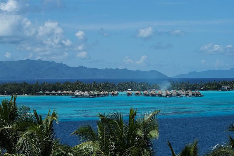 Lagon de Bora Bora. Crédit photo : Greg Boissy.