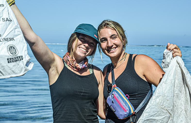 Opération de dépollution “scientifique” de la plage Apatea