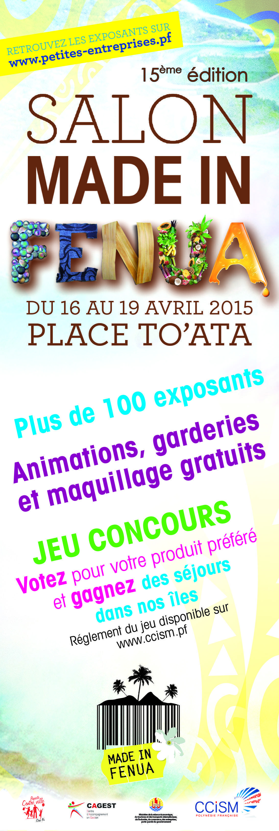Infos CCISM : 15ème Salon Made in Fenua