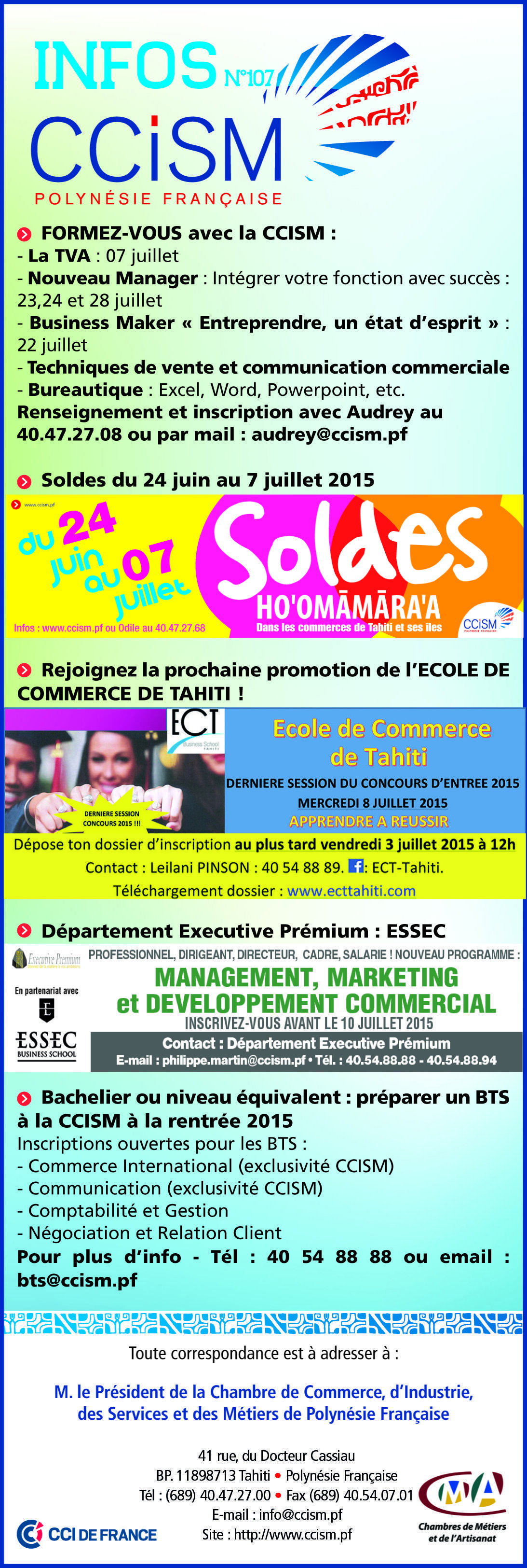 Infos CCISM n°107