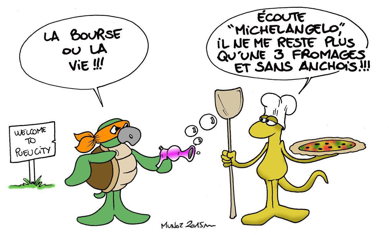Le braquage à main armée à Pueu vu par Munoz
