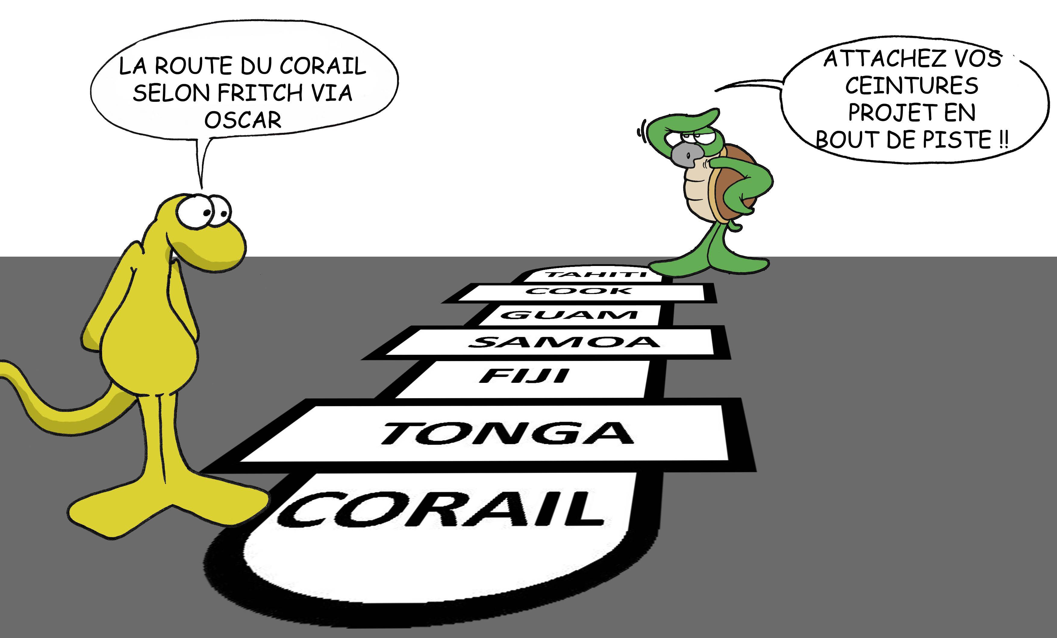 "La route du corail" par Munoz