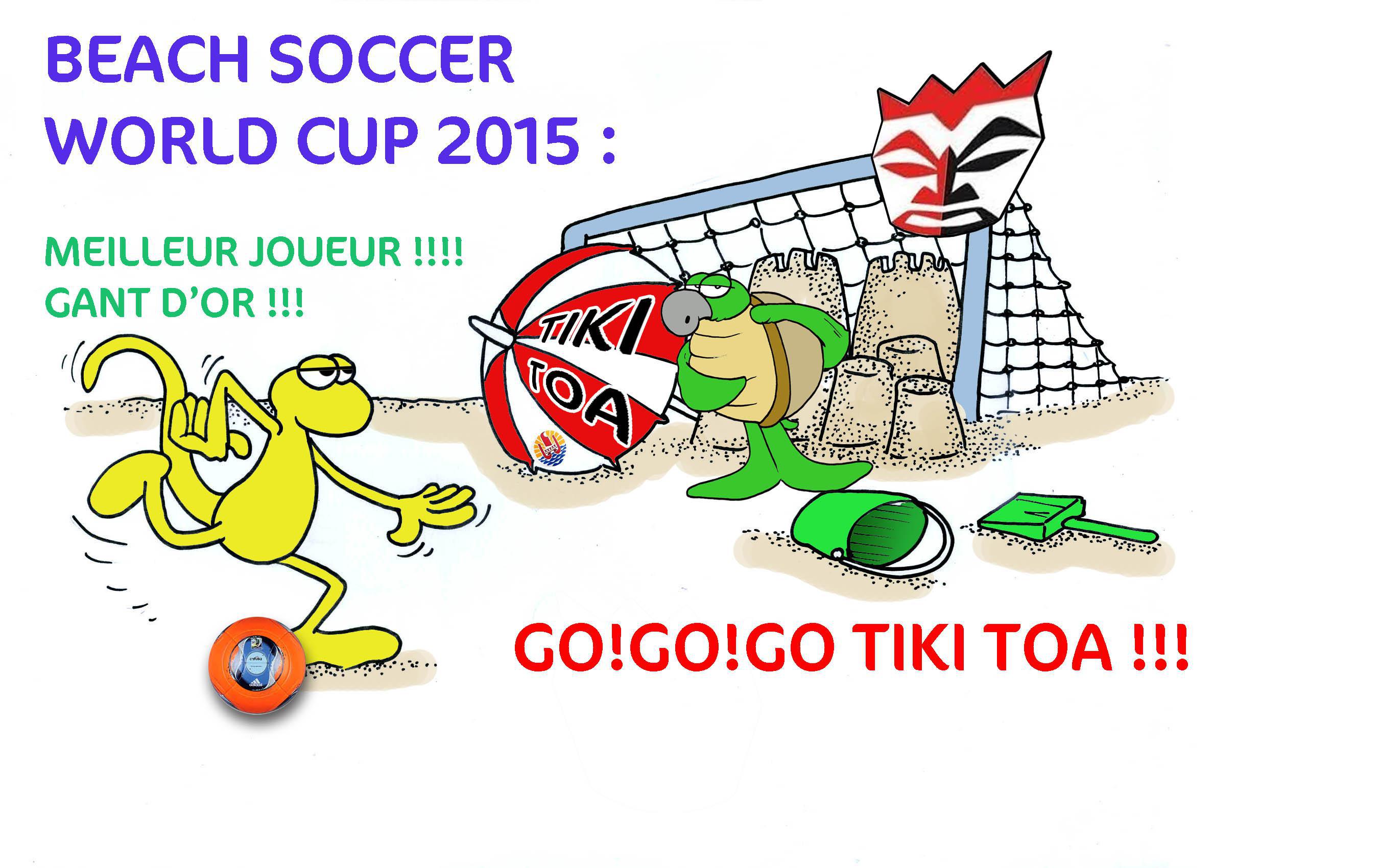 "Beachsoccer : Tahiti vice-champion du monde"
