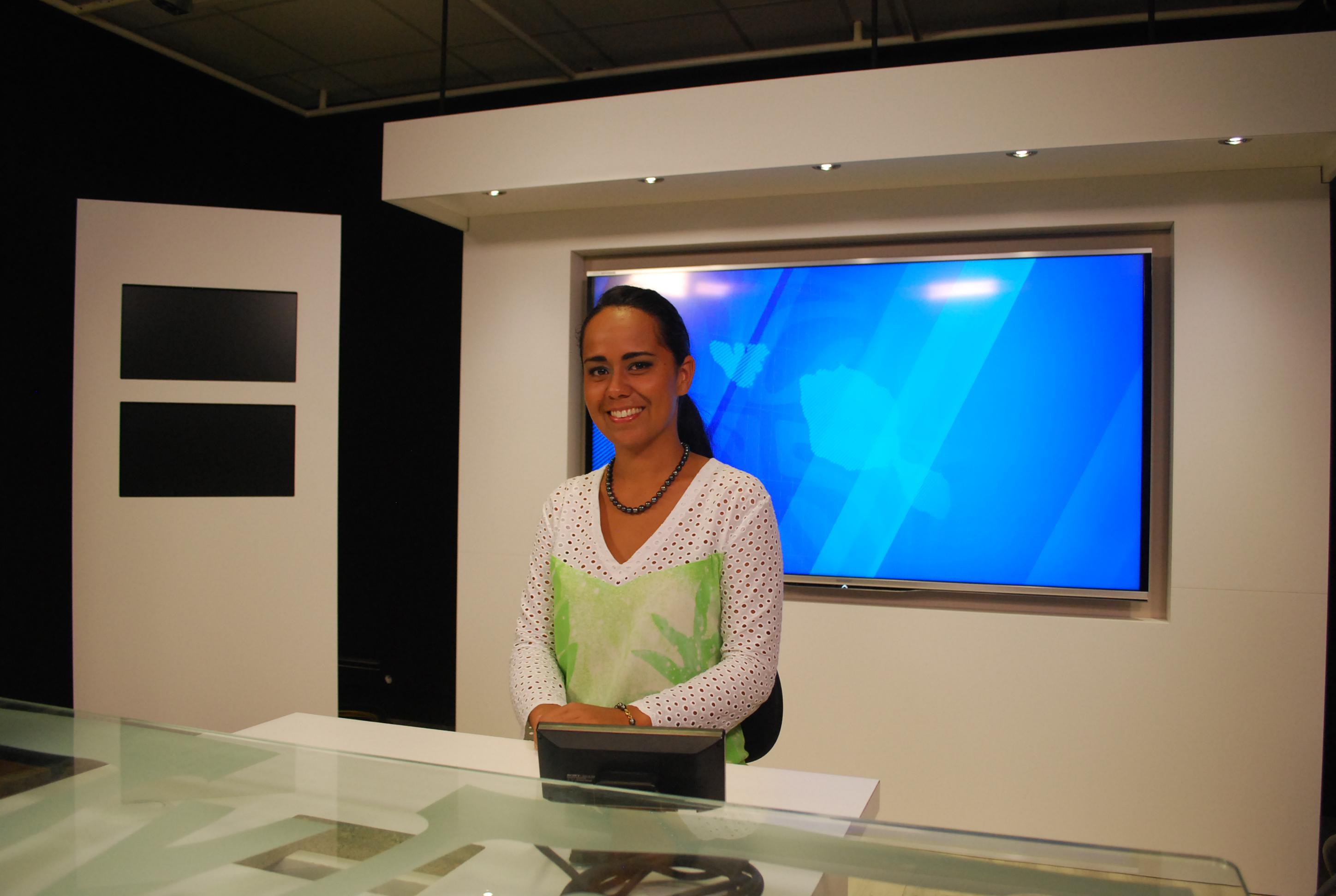 Un nouveau plateau pour les infos de TNTV