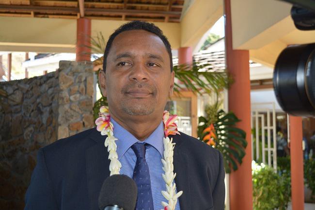 Le ministre du logement aux Assises de l'Habitat des Outre-mer à Punaauia ce lundi matin.