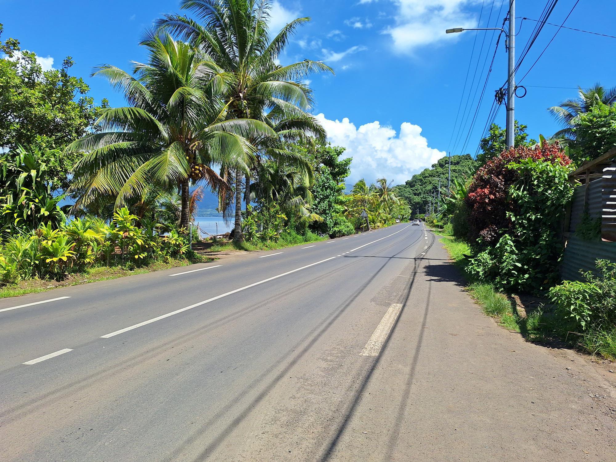 Le quartier Vaihi, à Toahotu (Crédit : Anne-Charlotte Lehartel).