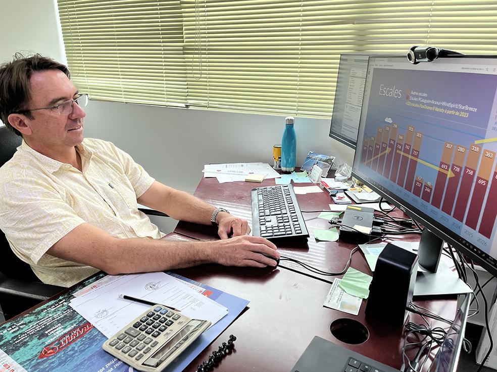 Bud Gilroy, le président du Tahiti Cruise Club.