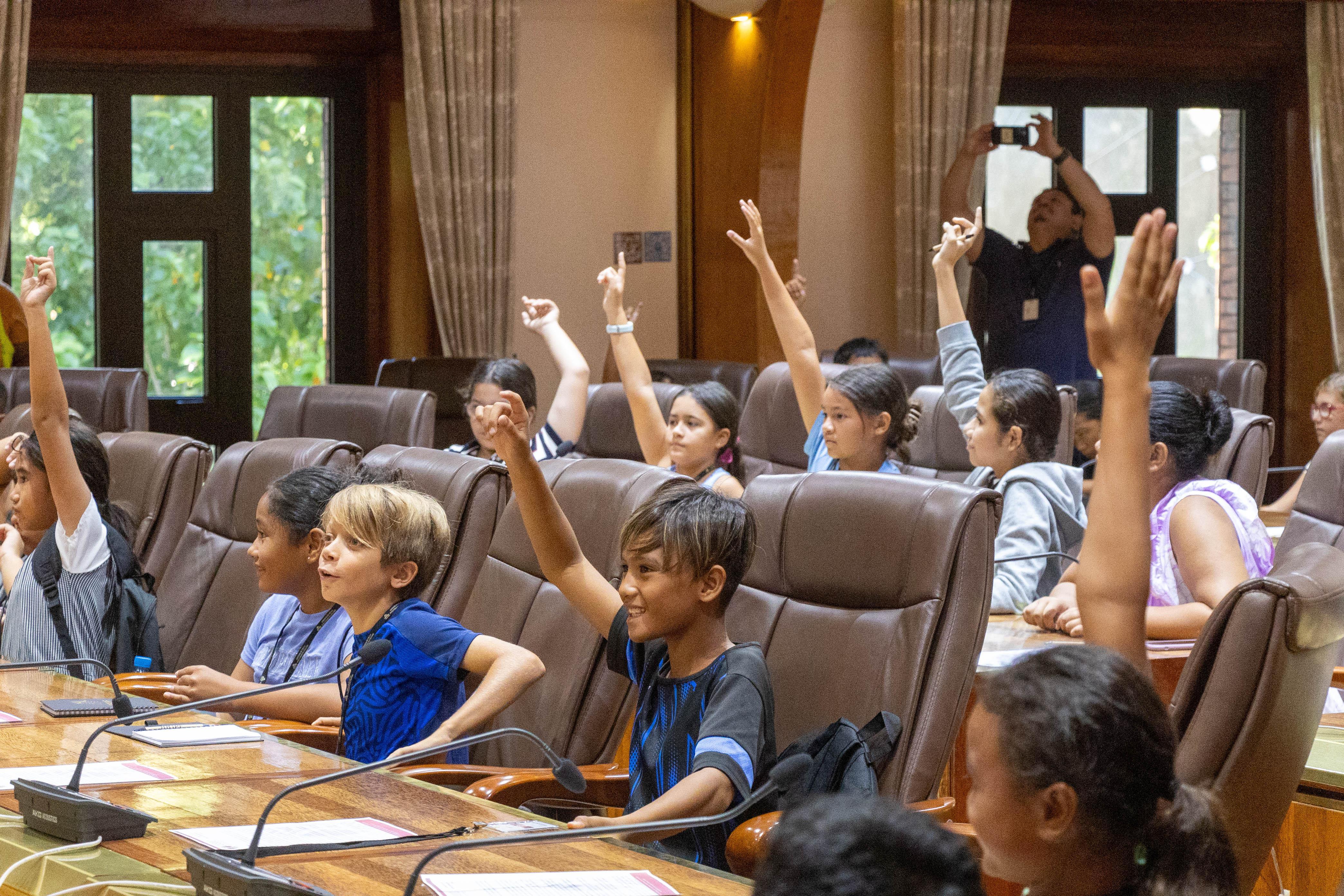 Des représentants juniors découvrent le Cesec
