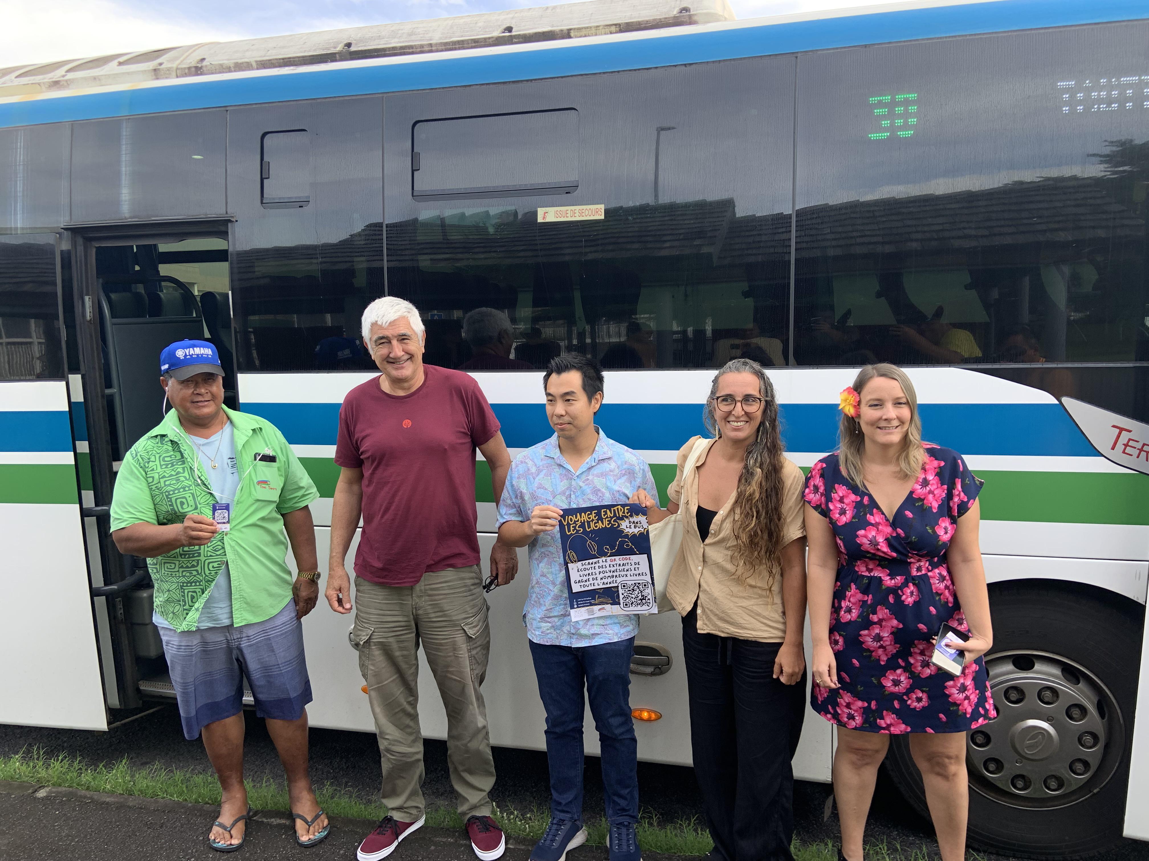 Des livres audio dans les bus pour voyager autrement