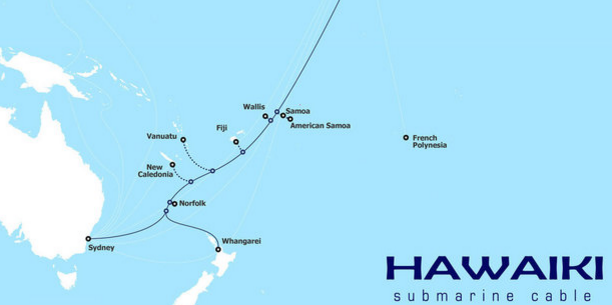 Des raccordements à plusieurs collectivités sont envisagés sur la route, dont la Nouvelle-Calédonie, le Vanuatu, Wallis et les Samoa ou encore la Polynésie française, via les îles Cook.