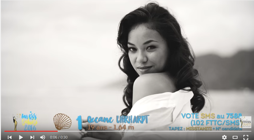 Miss Tahiti : les vidéos des 10 candidates
